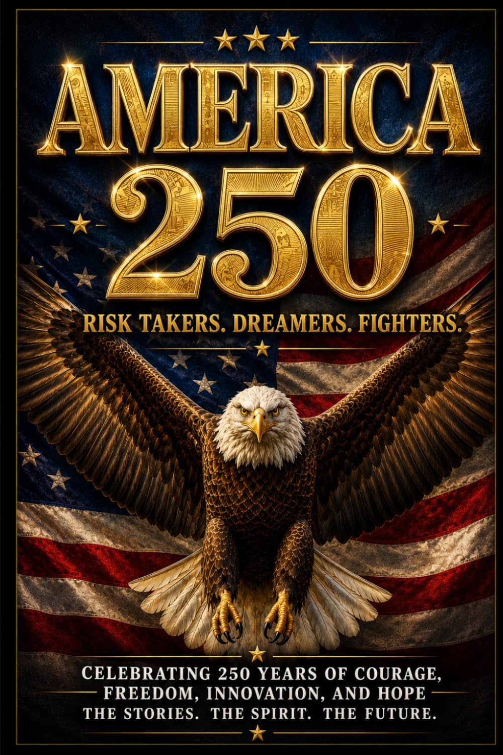 America 250: 250 Patriotic Risk Takers, Dreamers, and Fighters Who Shape the American Spirit baixar o livro de graça