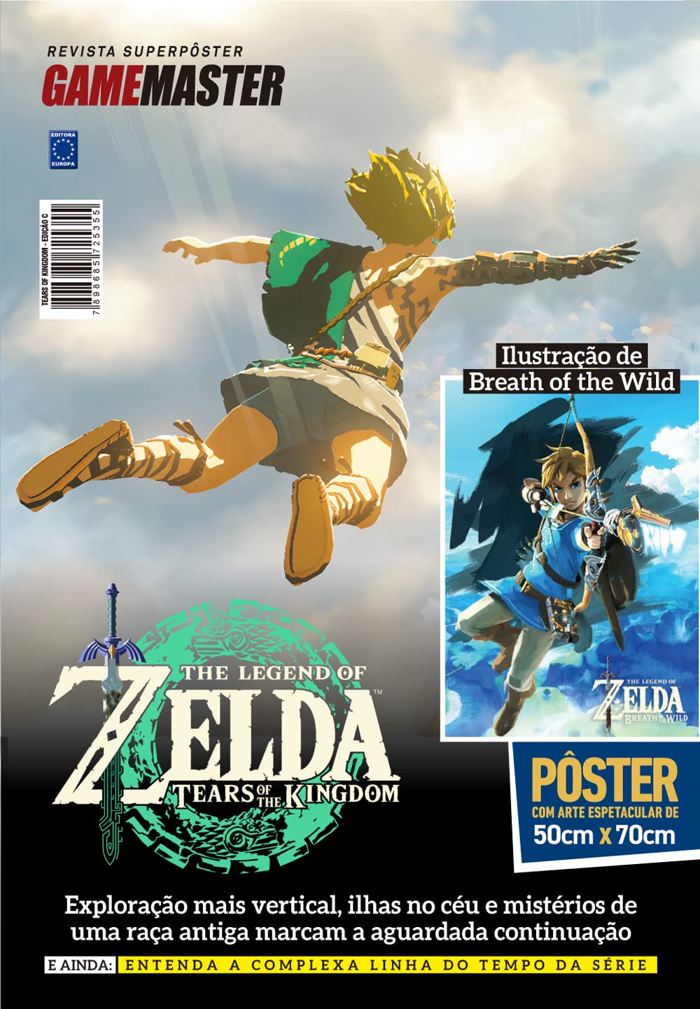 Zelda: Tears Of The Kingdom - Arte C - Superpôster Game Master baixar o livro de graça