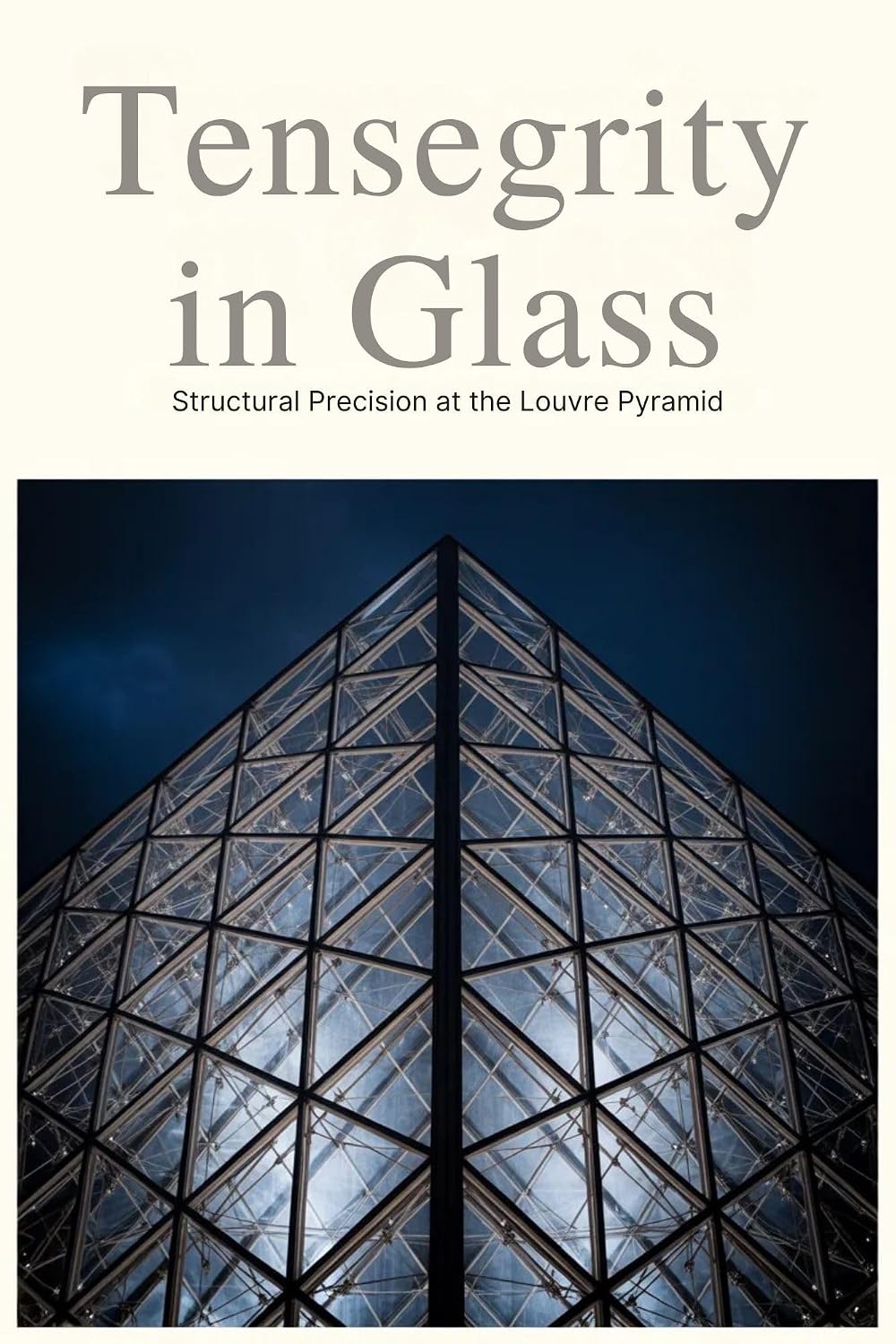 capítulo por capítulo baixar Tensegrity in Glass: Structural Precision at the Louvre Pyramid (English Edition)