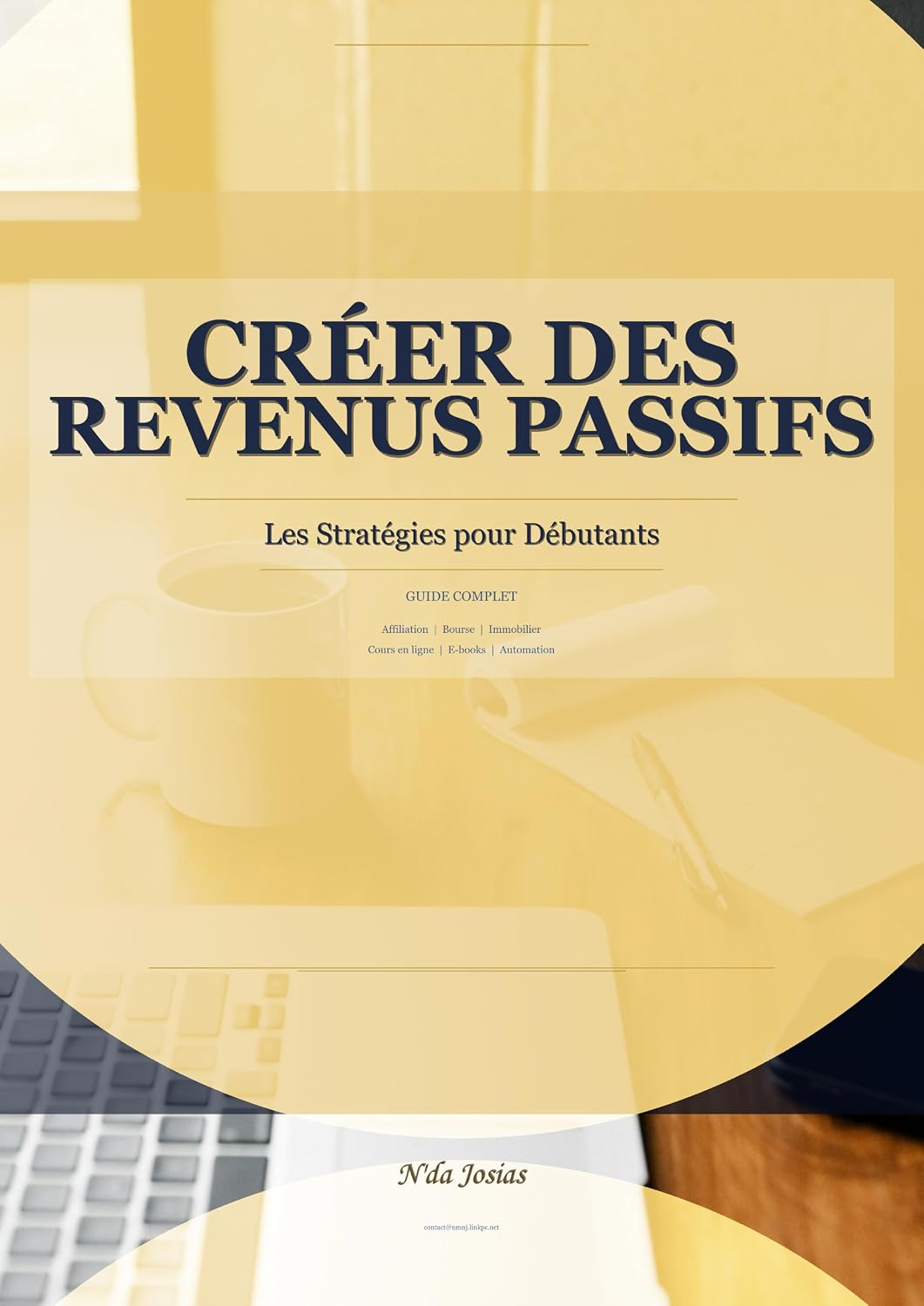 Créer des Revenus Passifs: Les Stratégies pour Débutant: Construisez Plusieurs Sources de Revenus, Générez des Gains Automatiques et Atteignez votre Liberté Financière (French Edition) baixar livro de graça