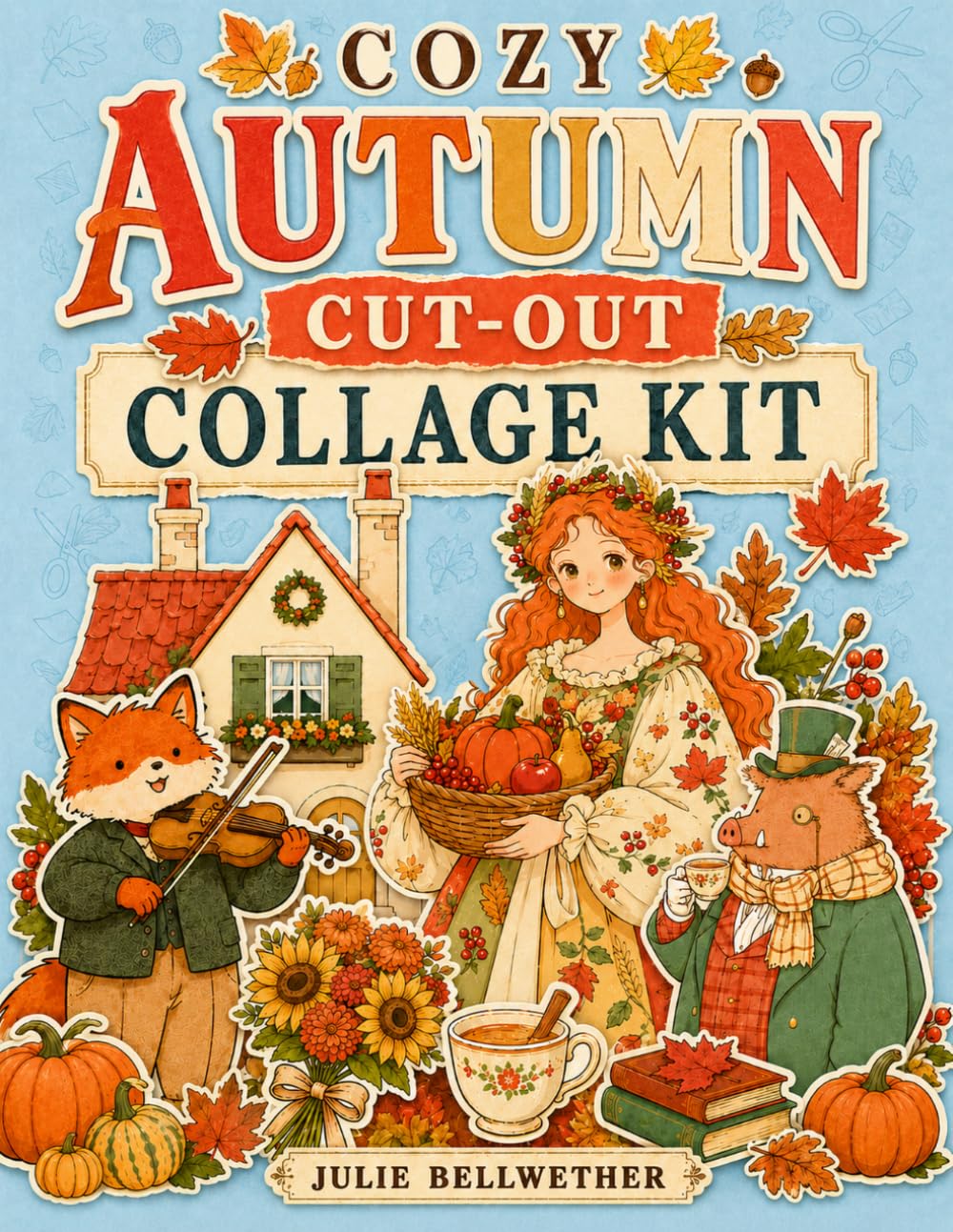 capítulo por capítulo baixar Cozy Autumn Cut-Out Collage Kit