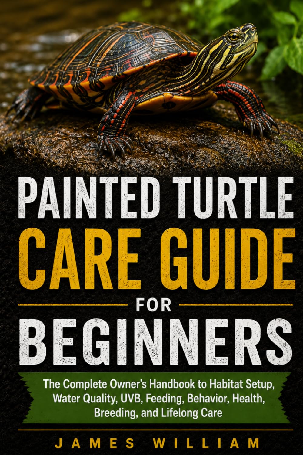 Painted Turtle Care Guide for Beginners: The Complete Owner's Handbook to Habitat Setup, Water Quality, UVB, Feeding, Behavior, Health, Breeding, and Lifelong Care baixar o livro de graça