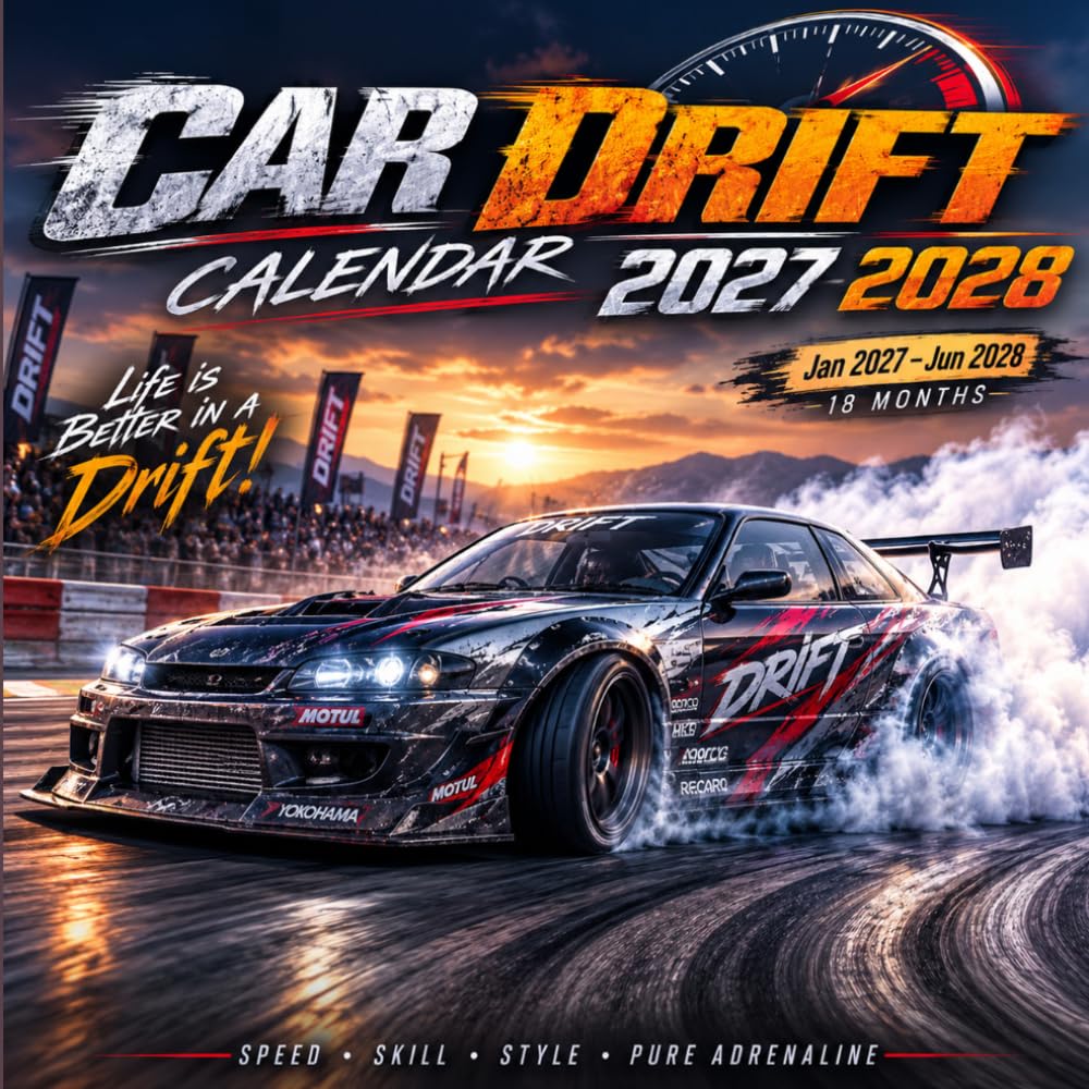 CAR DRIFT calendar 2027 2028 baixar o livro de graça