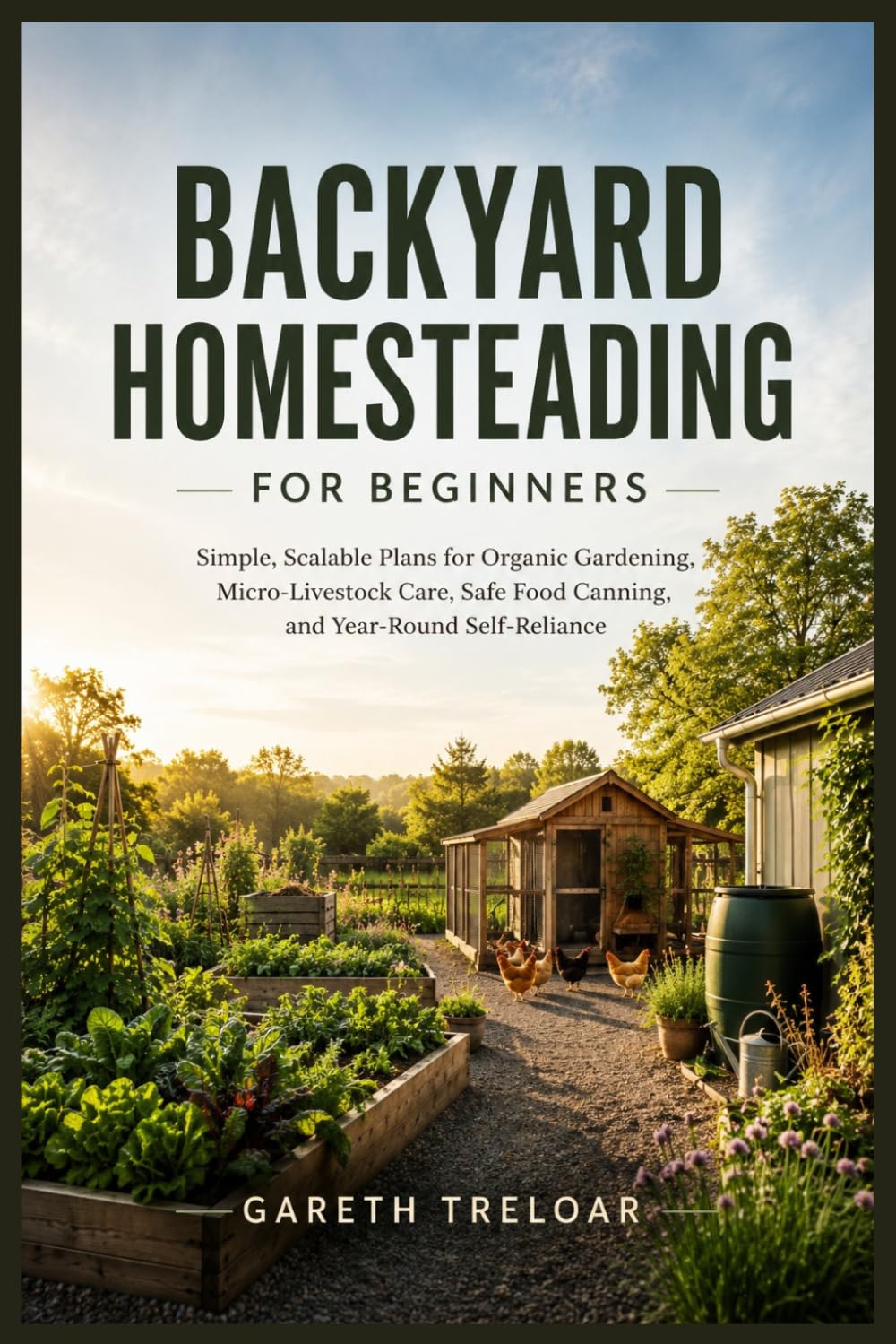 Backyard Homesteading for Beginners: Simple, Scalable Plans for Organic Gardening, Micro-Livestock Care, Safe Food Canning, and Year-Round Self-Reliance baixar o livro de graça