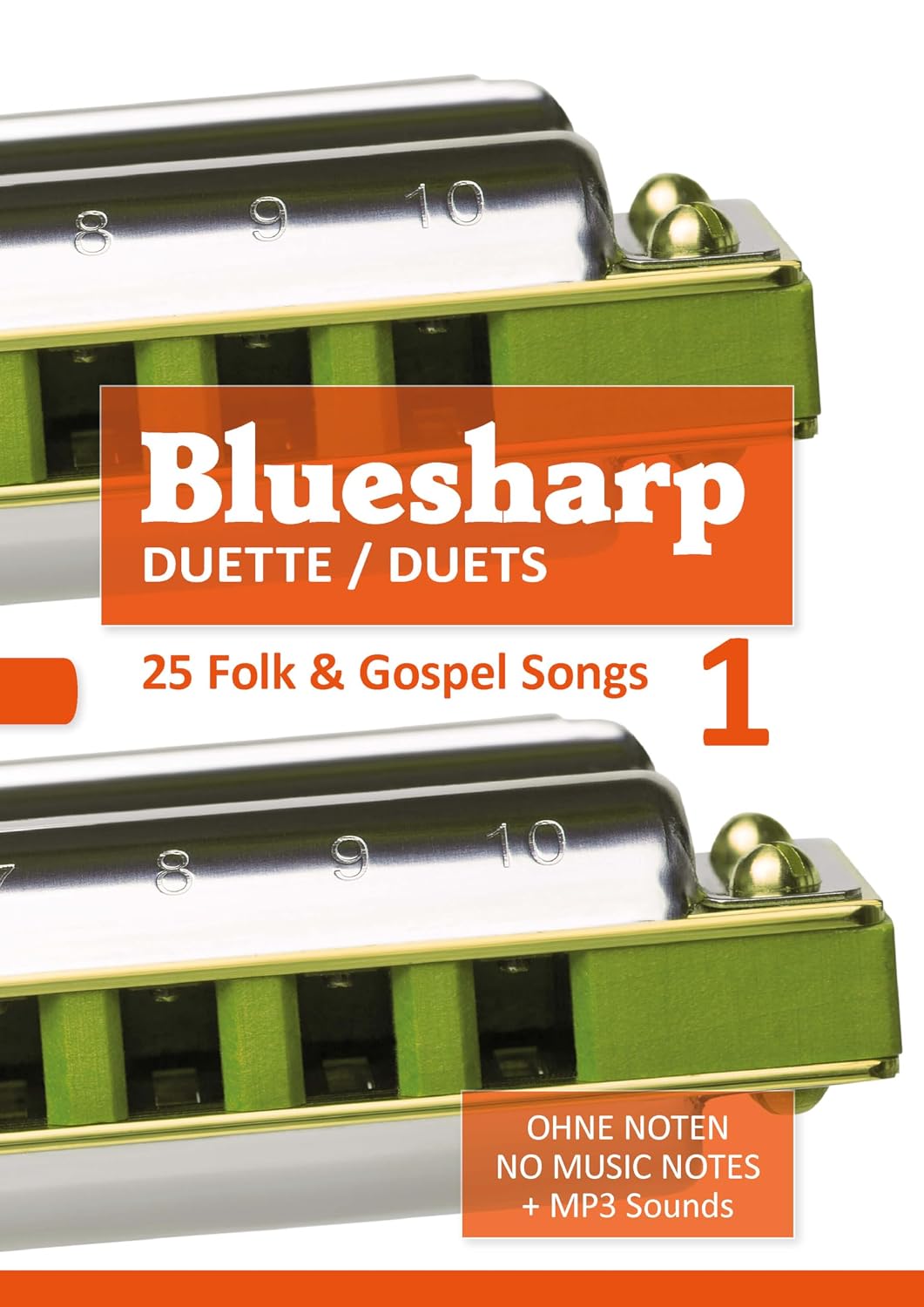 ler totalmente Bluesharp Duette / Duets - 25 Folk & Gospel Songs - 1: Ohne Noten - No Music Notes + MP3 Sounds (Bluesharp Songbooks) (English Edition)