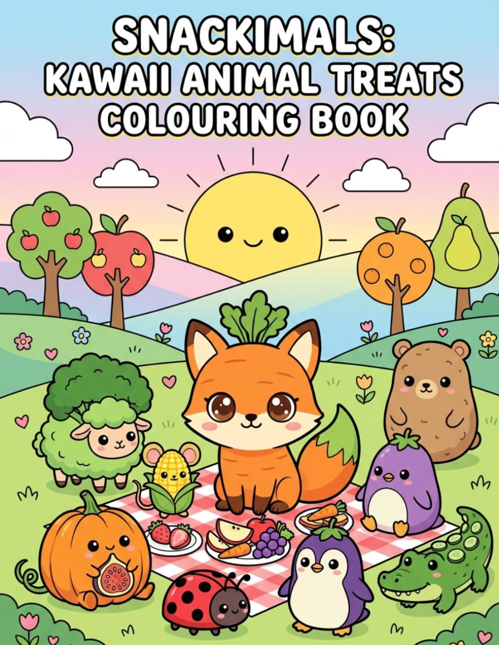 capítulo por capítulo baixar Snackimals: Kawaii Animal Treats Colouring Book