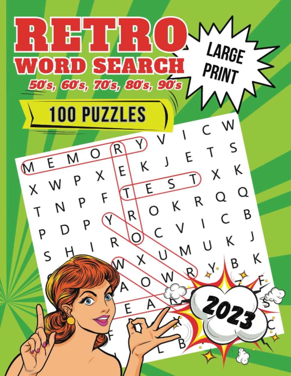 Retro Word Search 50's, 60's, 70's, 80's, 90's: Large Print Memory Word Search Puzzles for Seniors baixar o livro de graça