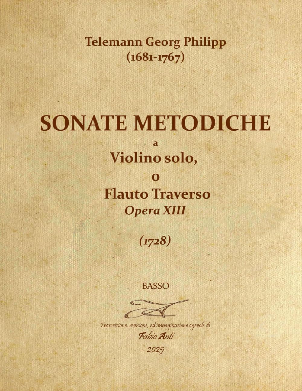 capítulo por capítulo baixar Telemann Georg Philipp (1681-1767) - Sonate Metodiche a Violino solo o Flauto Traverso Op. XIII - 1728 - Basso (Italian Edition)