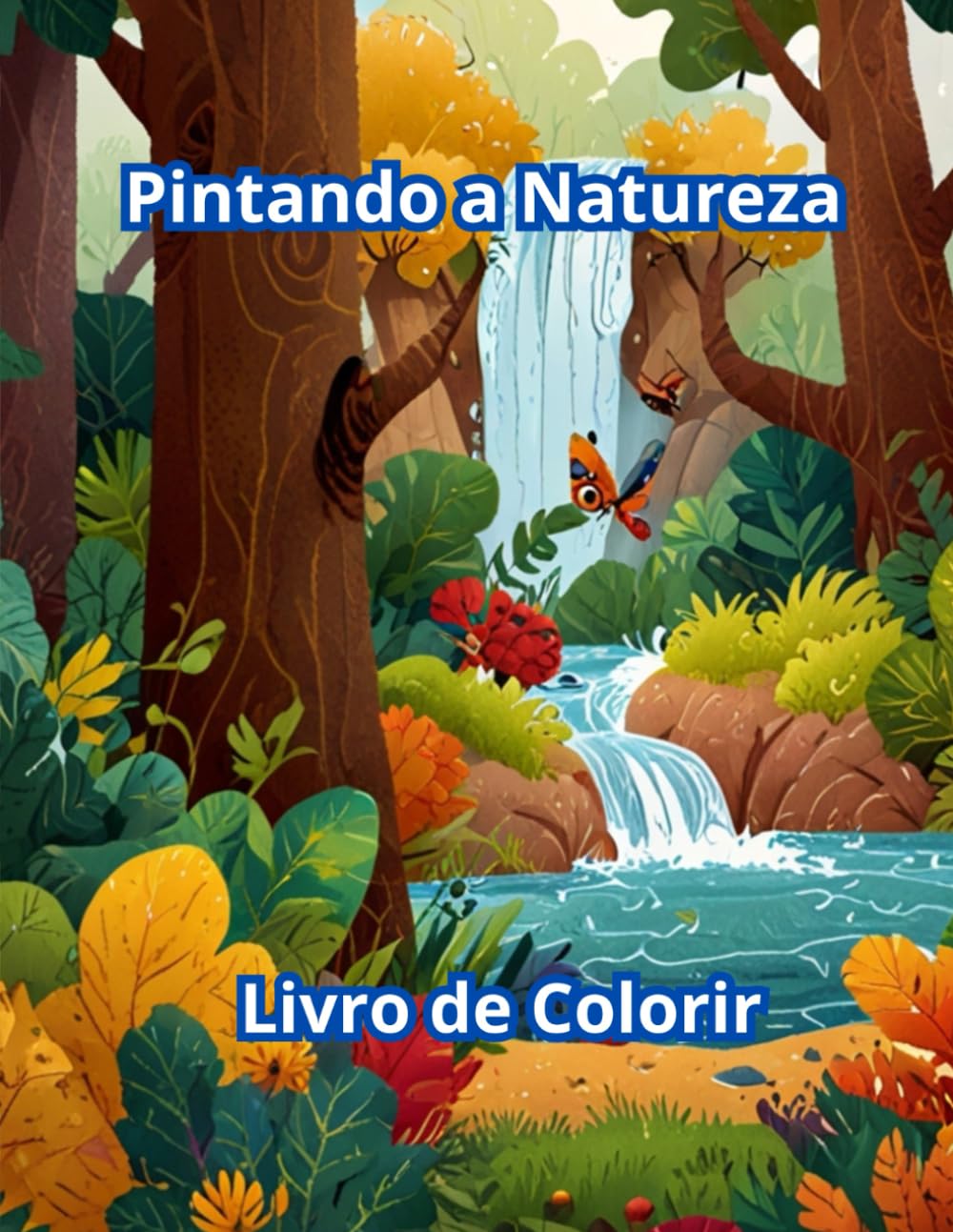 Pintando a Natureza: Livro de Colorir (Portuguese Edition) baixar livro de graça