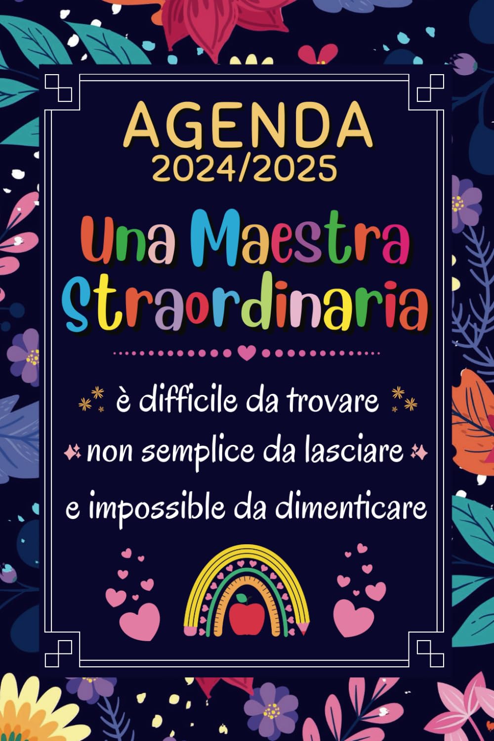 REGALO MAESTRE FINE ANNO: AGENDA MAESTRA 2024 2025 (Italian Edition) baixar o livro de graça