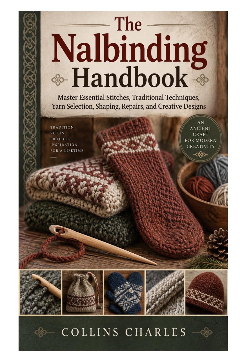 The Nalbinding Handbook: Master Essential Stitches, Traditional Techniques, Yarn Selection, Shaping, Repairs, and Creative Designs baixar livro de graça