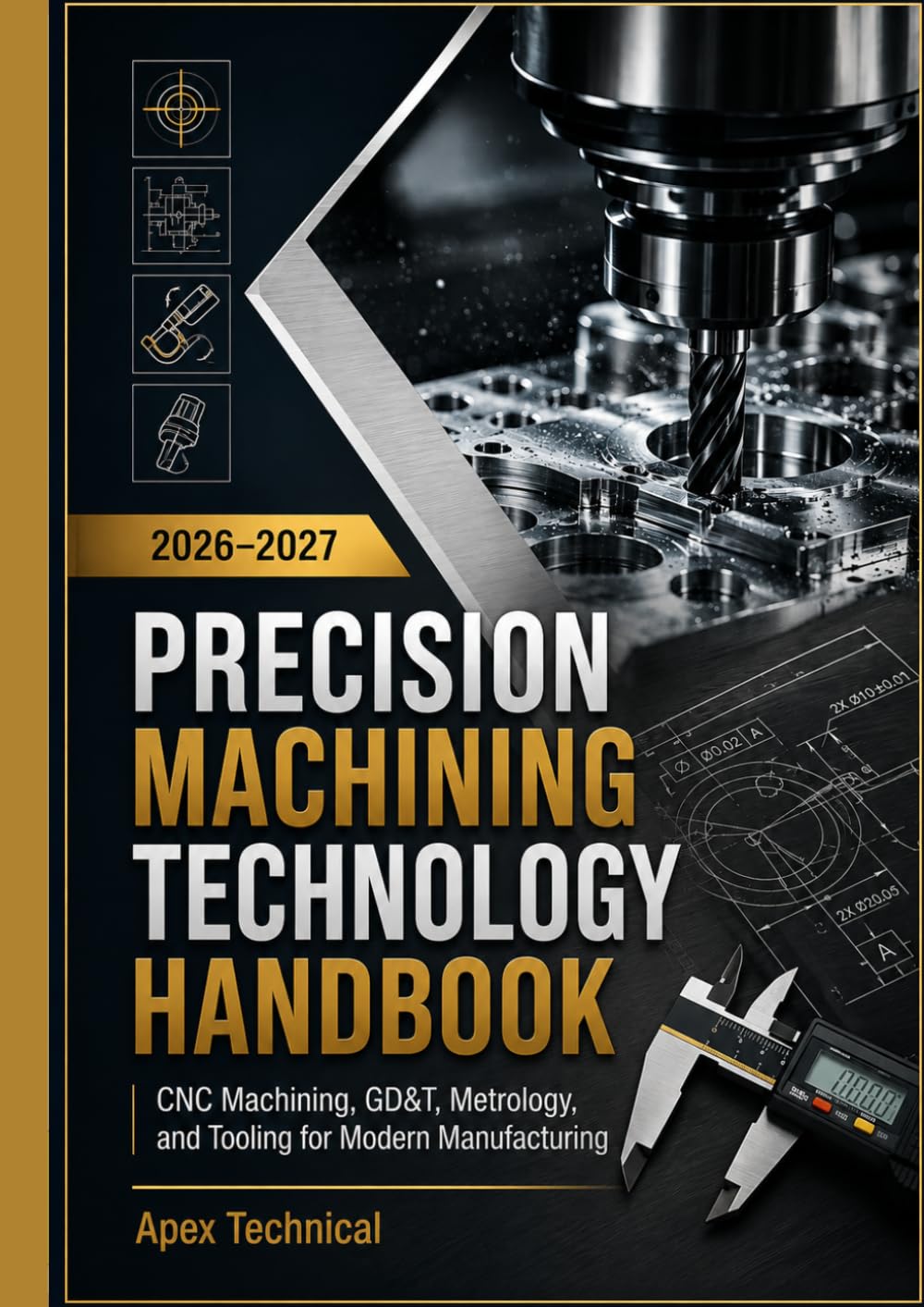 ler totalmente PRECISION MACHINING TECHNOLOGY HANDBOOK 2026- 2027: CNC Machining, GD&T, Metrology, and Tooling for Modern Manufacturing