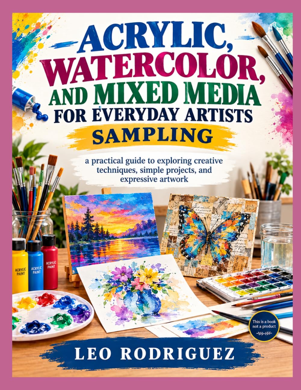 capítulo por capítulo baixar ACRYLIC, WATERCOLOR, AND MIXED MEDIA FOR EVERYDAY ARTISTS SAMPLING: a practical guide to exploring creative techniques, simple projects, and expressive artwork