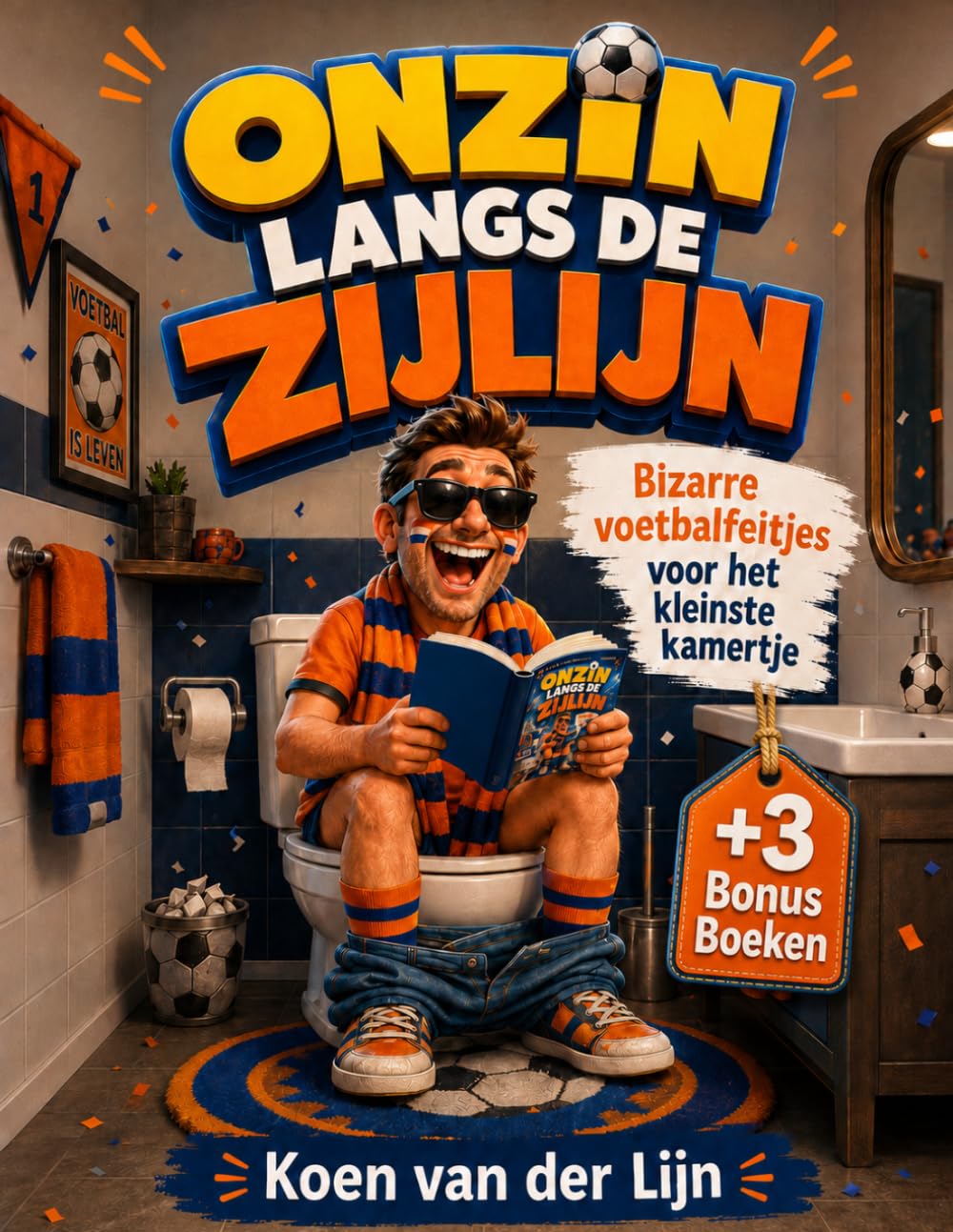 Onzin Langs de Zijlijn: Bizarre voetbalfeitjes voor het kleinste kamertje (Dutch Edition) baixar livro de graça