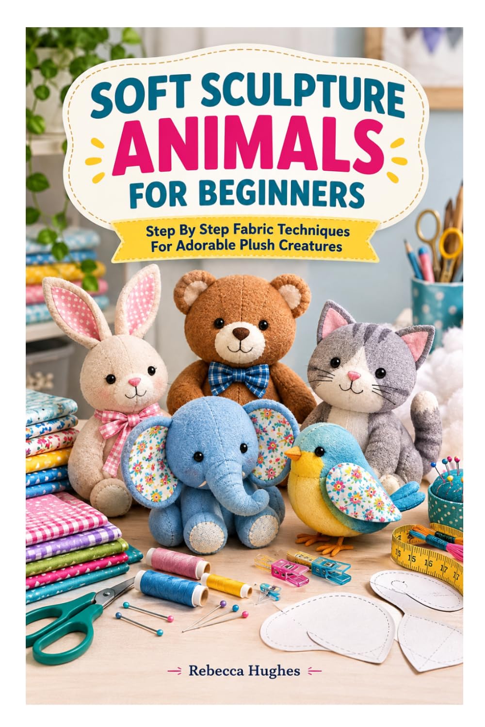 ler totalmente SOFT SCULPTURE ANIMAL FOR BEGINNERS: Step By Step Fabric Techniques For Adorable Plush Creatures