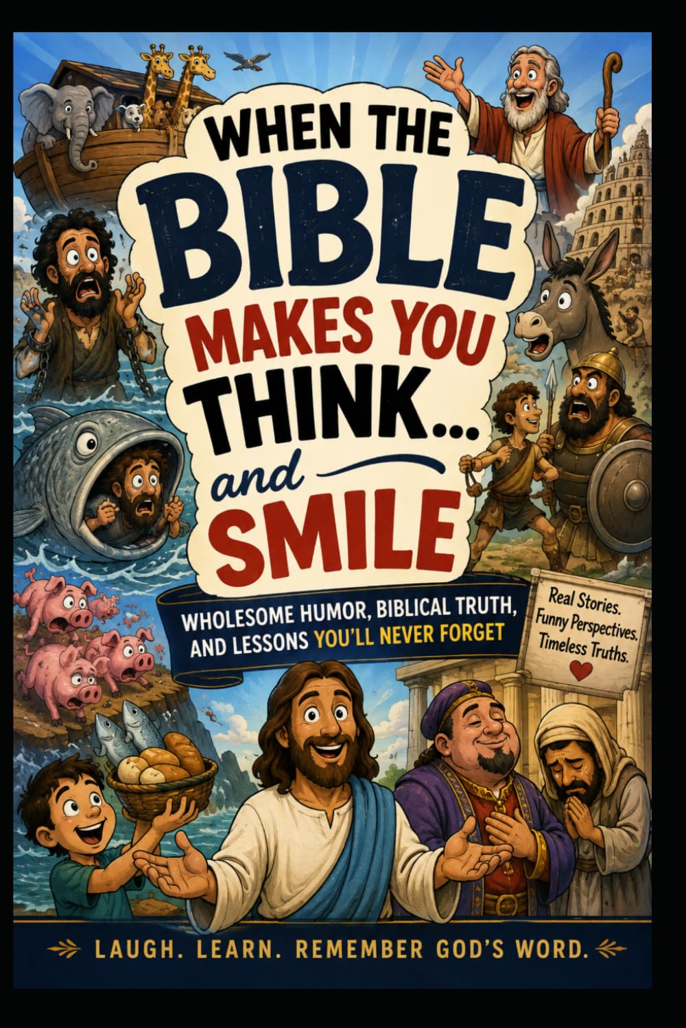 ler totalmente WHEN THE BIBLE MAKES YOU THINK... AND SMILE: Wholesome Humor, Biblical Truth, and Lessons You'll Never Forget