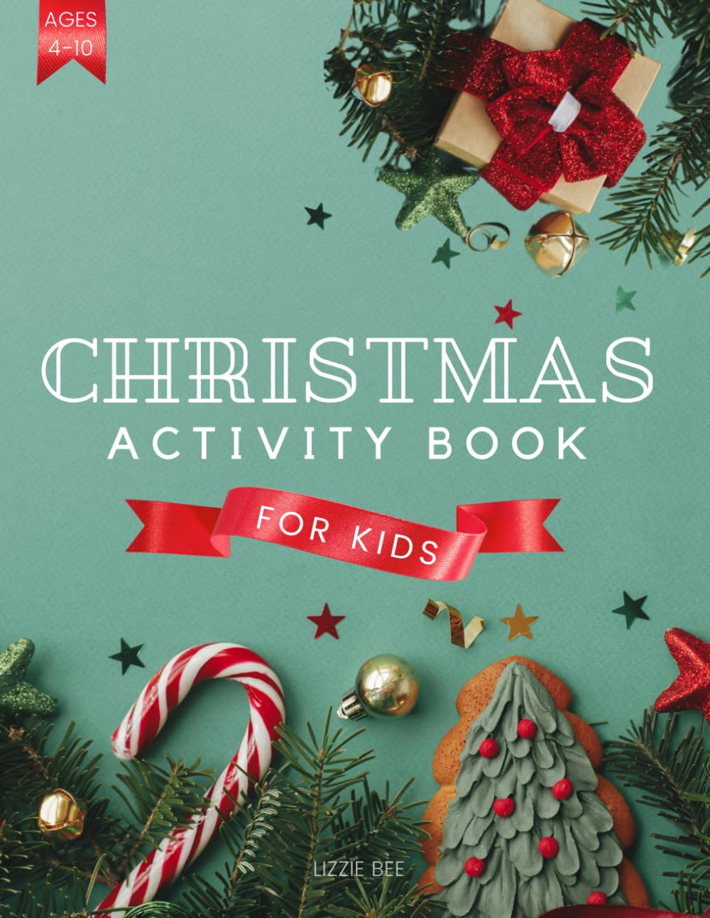 ler totalmente Christmas Activity Book For Kids Age 4,5,6,7,8,9,10: Holiday Activities including Mazes, Dot-to-Dot, Color by Number, Word Search, Spot the Difference & More!