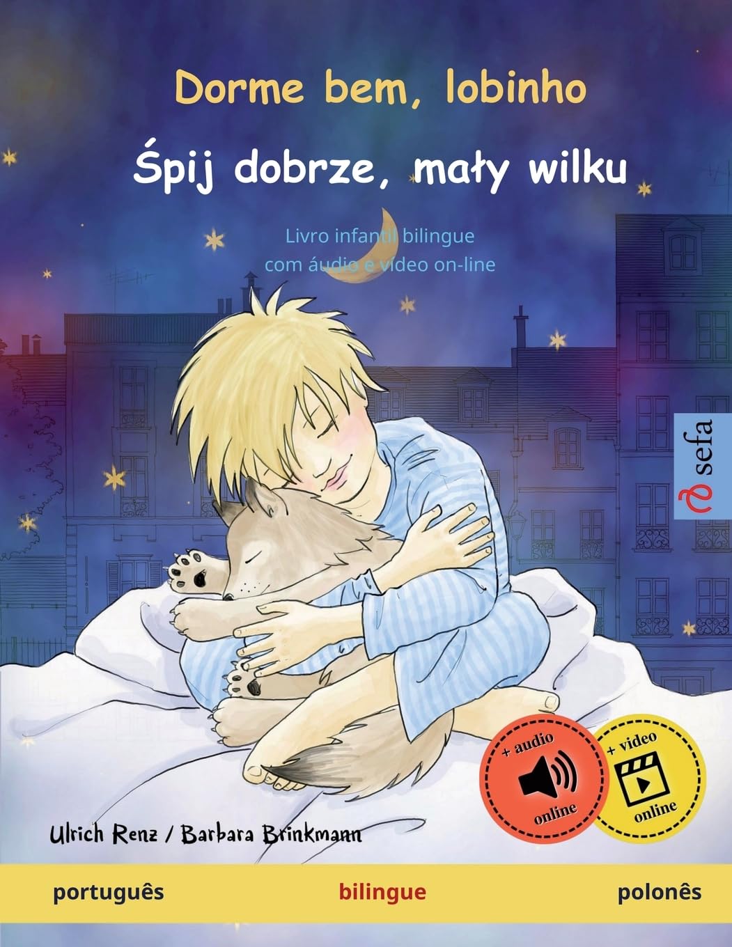 capítulo por capítulo baixar Dorme bem, lobinho - Śpij dobrze, maly wilku (português - polonês): Livro infantil bilingue, com áudio e vídeo on-line