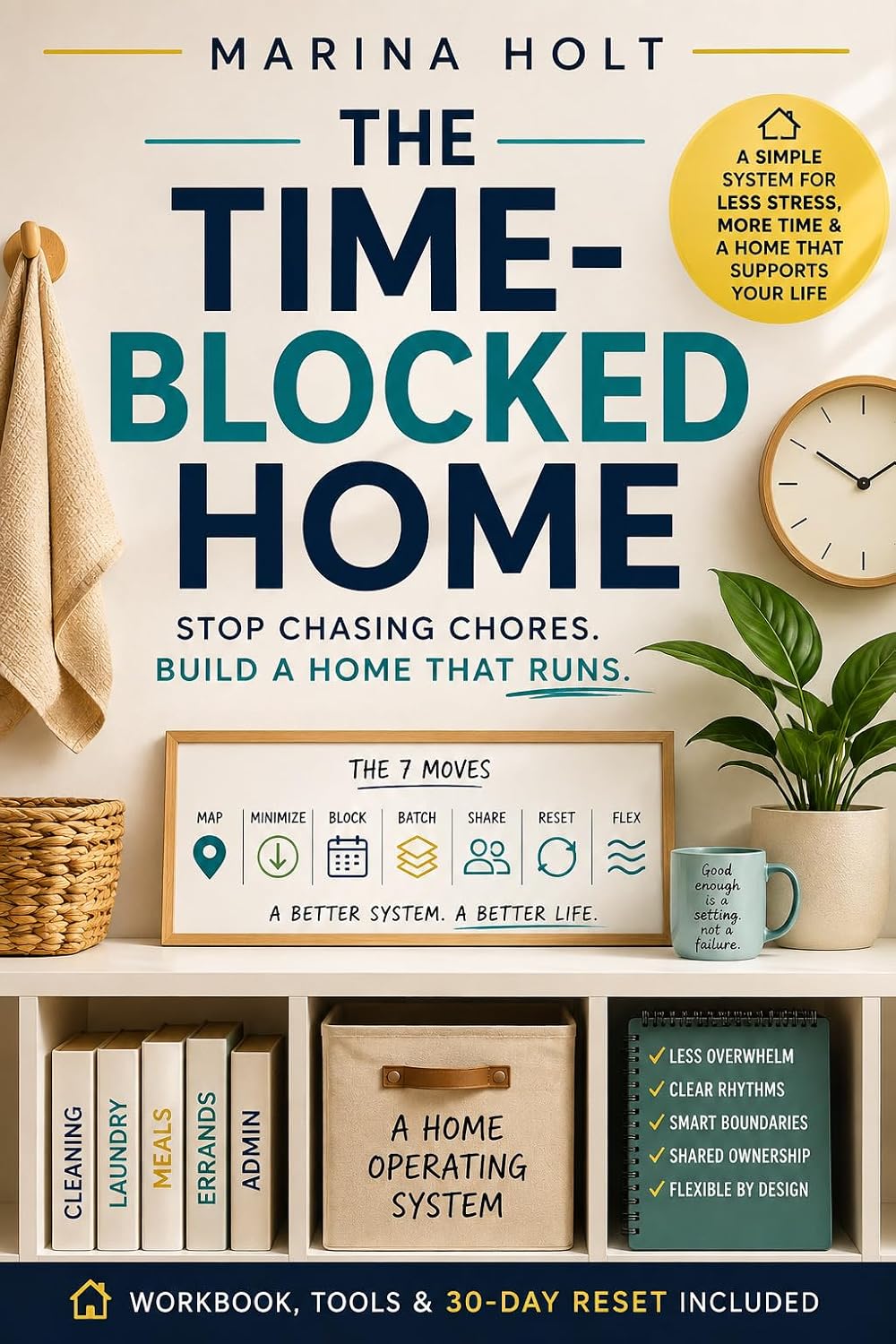 capítulo por capítulo baixar The Time-Blocked Home: Stop Chasing Chores, Reduce Household Overwhelm, and Build a Home That Runs (English Edition)