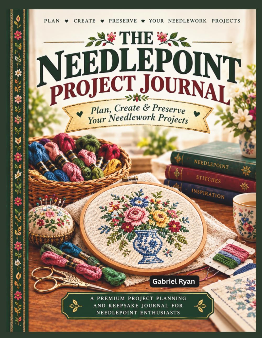 THE NEEDLEPOINT PROJECT JOURNAL: Plan, Create and Preserve Your Needlework Projects
