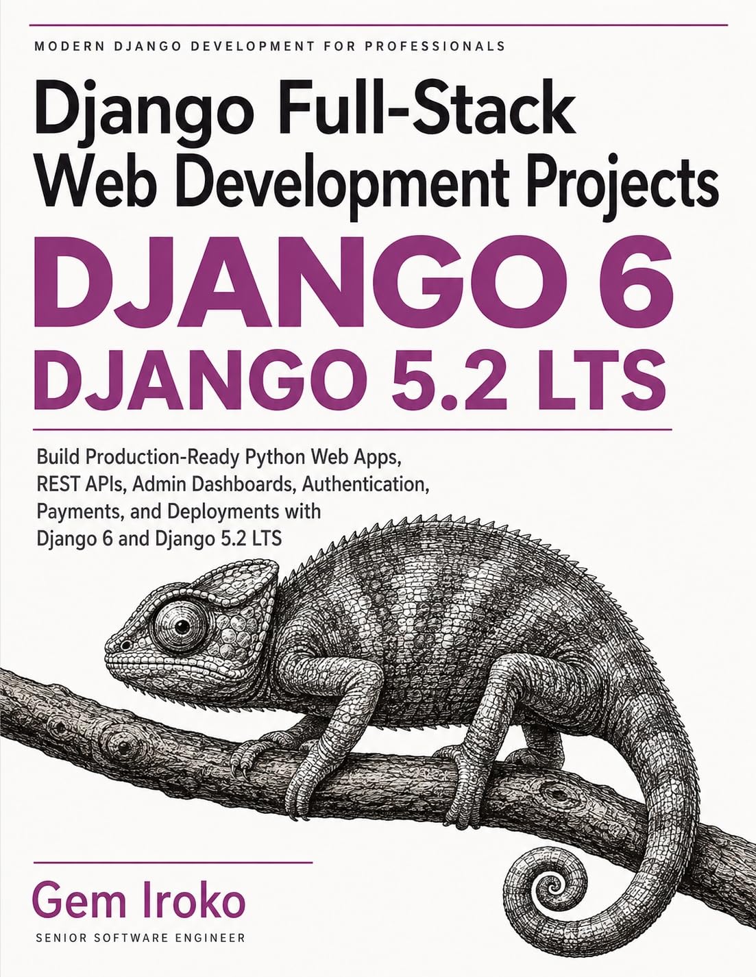capítulo por capítulo baixar Django Full-Stack Web Development Projects: Build Production-Ready Python Web Apps, REST APIs, Admin Dashboards, Authentication, Payments, and Deployments... 6 and Django 5.2 LTS (English Edition)