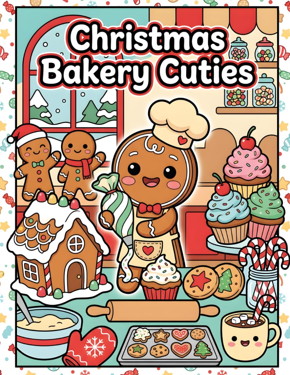 capítulo por capítulo baixar Christmas Bakery Cuties: Colouring Fun