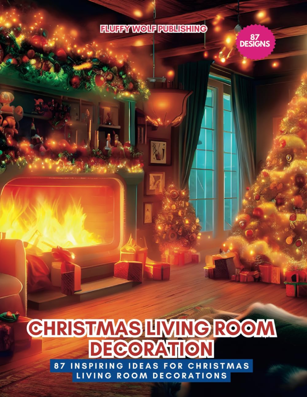 ler totalmente Christmas Living Room Decoration: 87 Inspiring Ideas for Christmas Living Room Decorations: Transform Your Home into a Holiday Haven with Creative and... a Winter Wonderland in Your living room