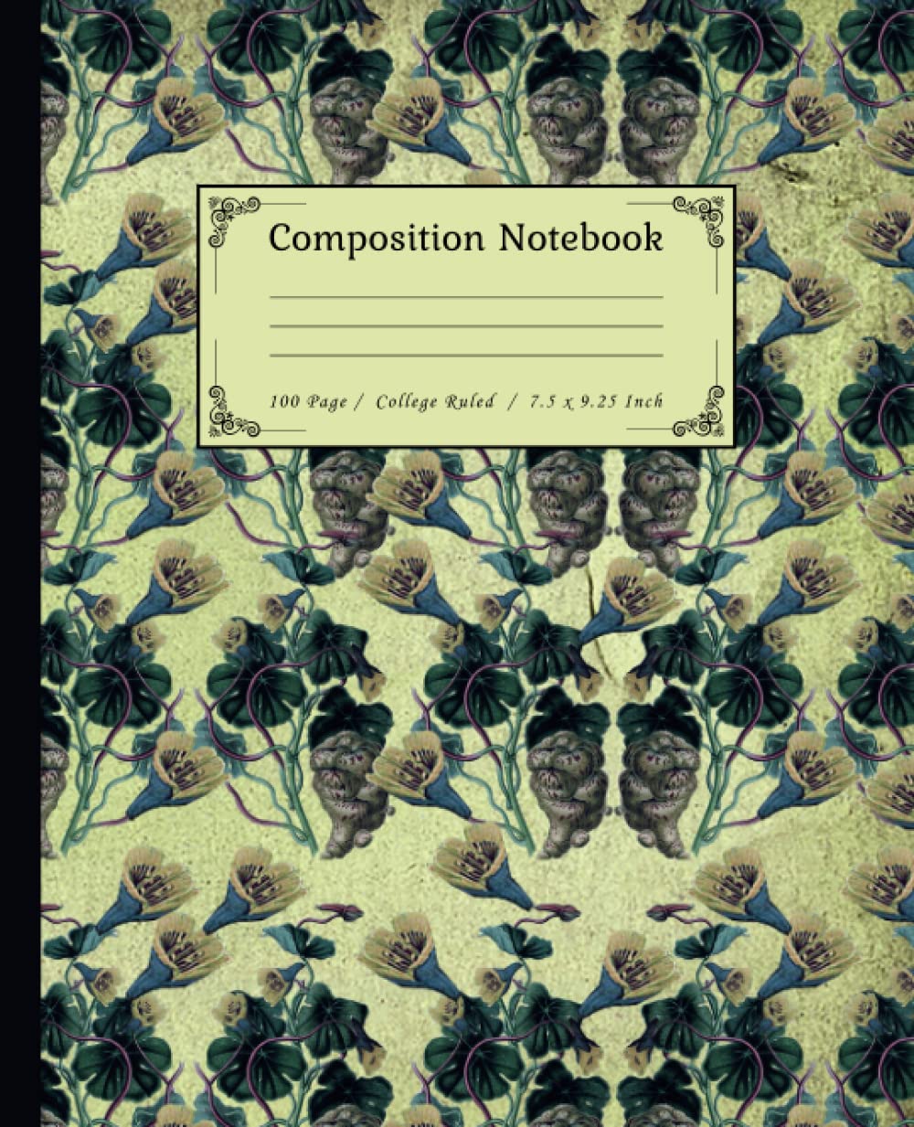 Notebook: Notebooks for School, Notetaking, Journaling, Diary, Drawing, Doodling, College-Ruled Paper for Kids, Men, Women, Vintage Themed baixar o livro de graça