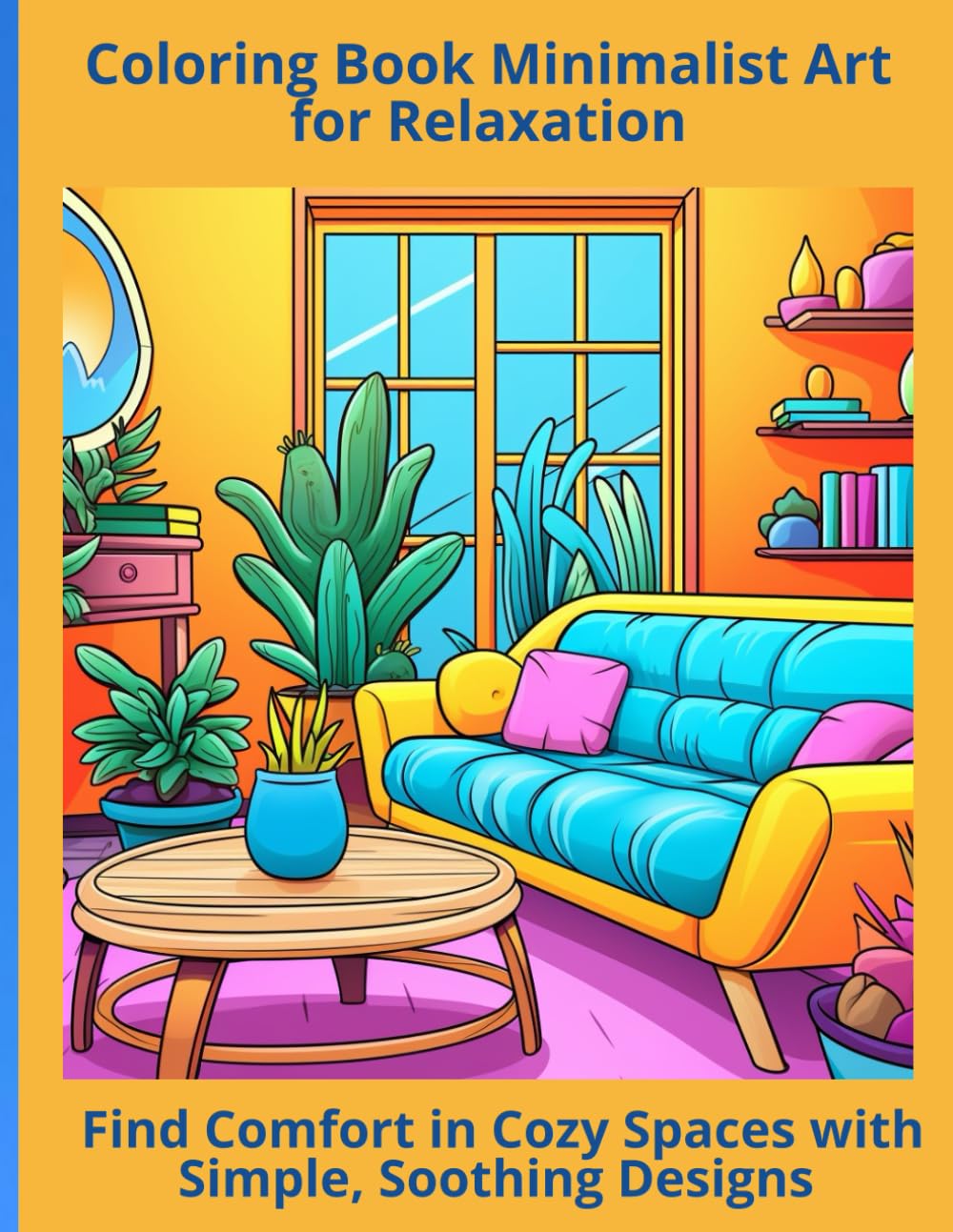 Coloring Book Minimalist Art for Relaxation: Find Comfort in Cozy Spaces with Simple, Soothing Designs baixar livro de graça