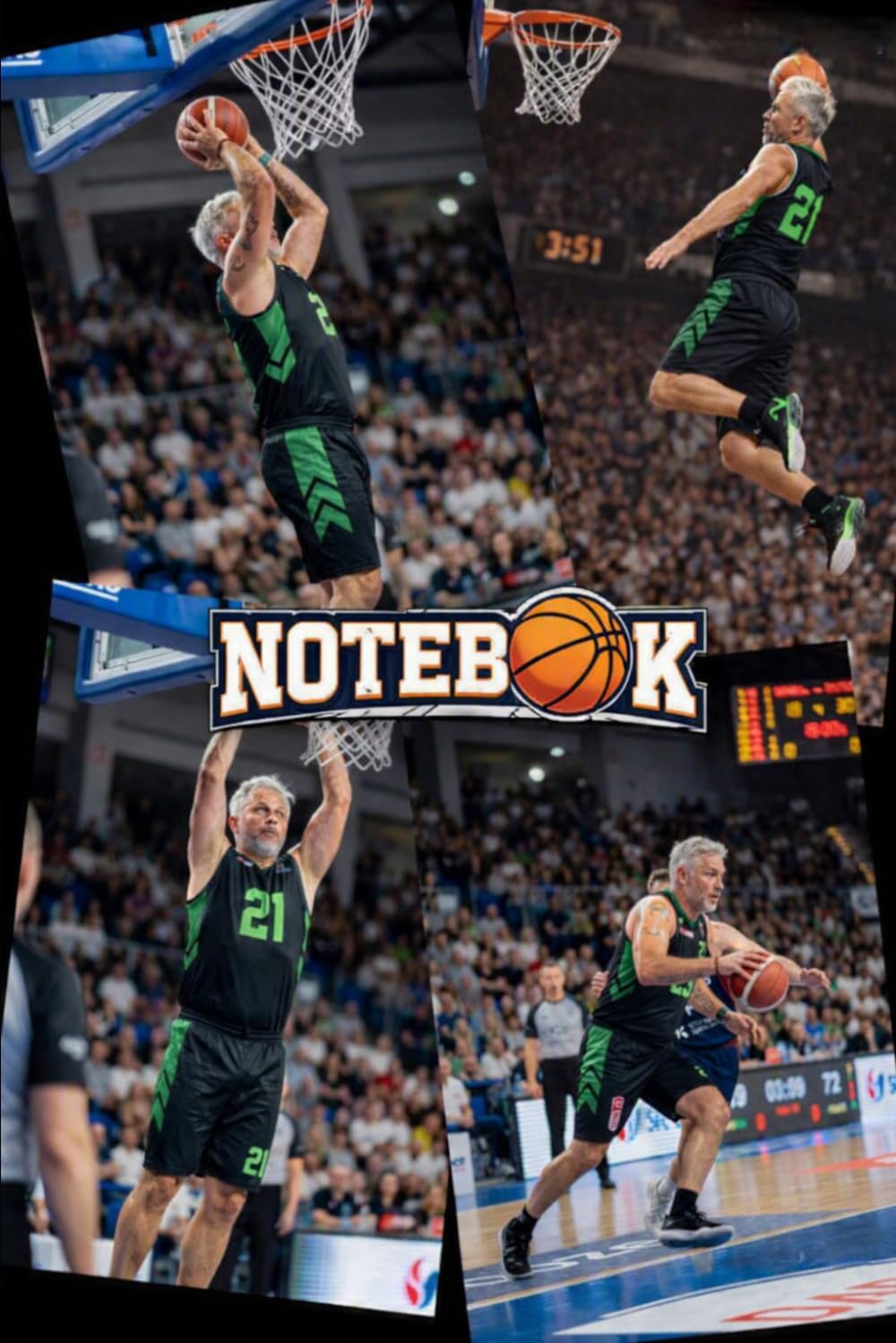 Basketball Notebook – Dynamic Lined Writing Pad for School, Practice and Everyday Notes: High‑Energy Basketball Design • 110 Lined Pages for Writing, Schoolwork and Creative Notes baixar livro de graça