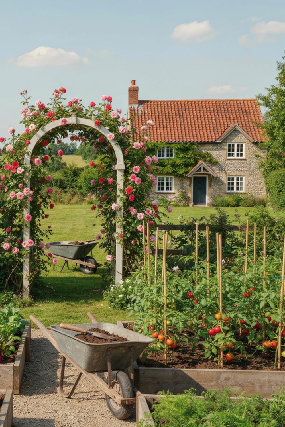 ler totalmente Au Fil de Mon Jardin: My Garden Journal — Seeds, Planting Logs, Seasons & Notes for Gardeners — English Garden & Potager Cover Edition II