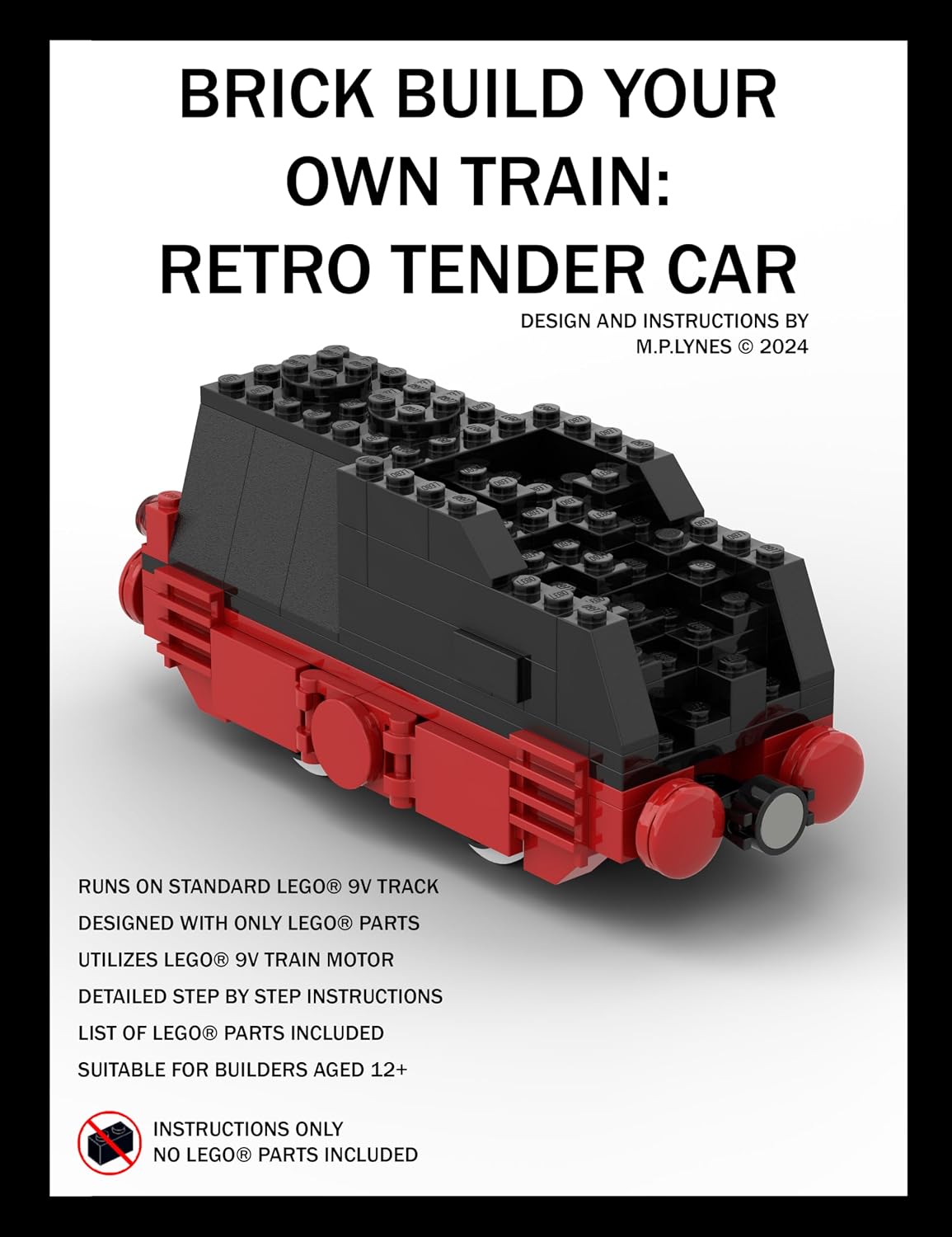 BRICK BUILD YOUR OWN TRAIN: RETRO TENDER CAR (English Edition) baixar livro de graça