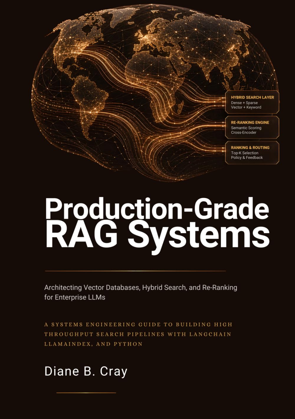ler totalmente Production-Grade RAG Systems:: Architecting Vector Databases, Hybrid Search, and Re-Ranking for Enterprise LLMs