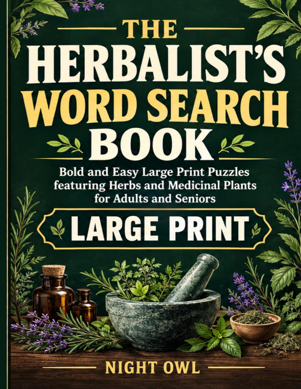 capítulo por capítulo baixar The Herbalist's Word Search Book: Bold and Easy Large Print Puzzles featuring Herbs and Medicinal Plants for Adults and Seniors