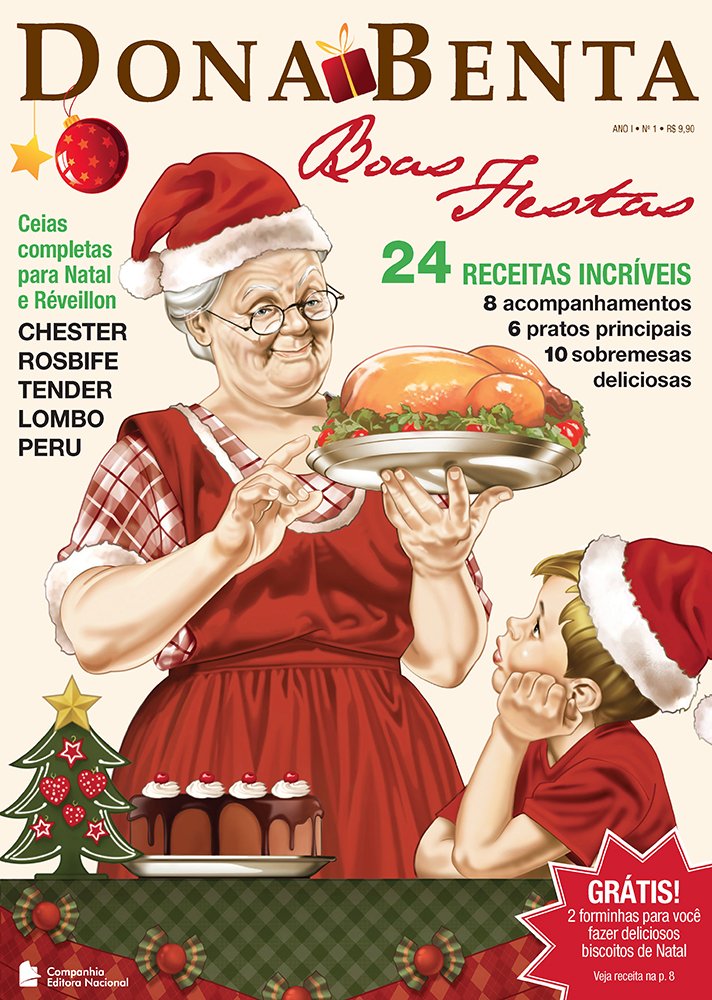 ler totalmente Dona Benta. Boas Festas