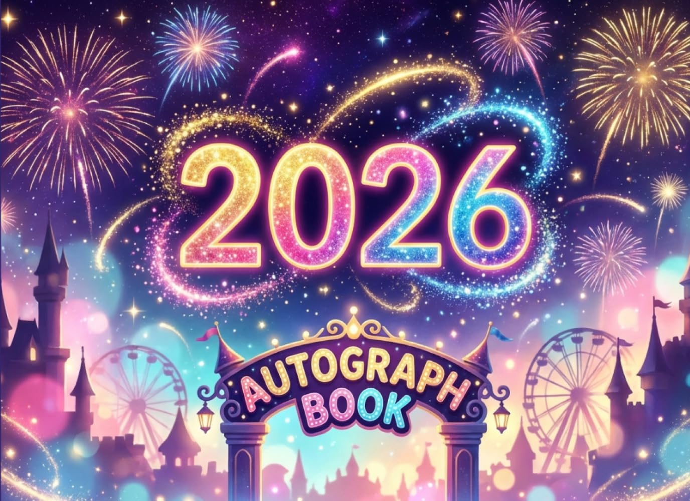 Autograph Book 2026 for Kids: Theme Park Vacation Keepsake for Signatures, Photos, Messages and Memories baixar livro de graça
