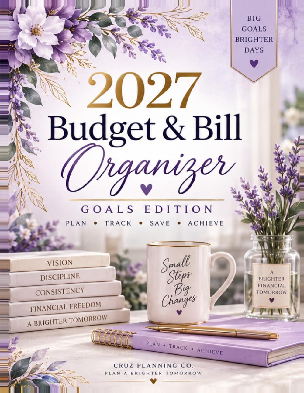 2027 Budget & Bill Organizer: Goals Edition baixar o livro de graça