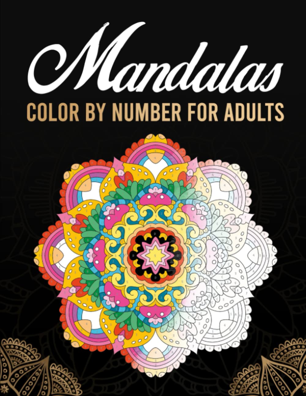 Mandalas - Color by number for Adults: 36 Beautiful coloring mandalas - Activity coloring book for adults relaxation baixar livro de graça