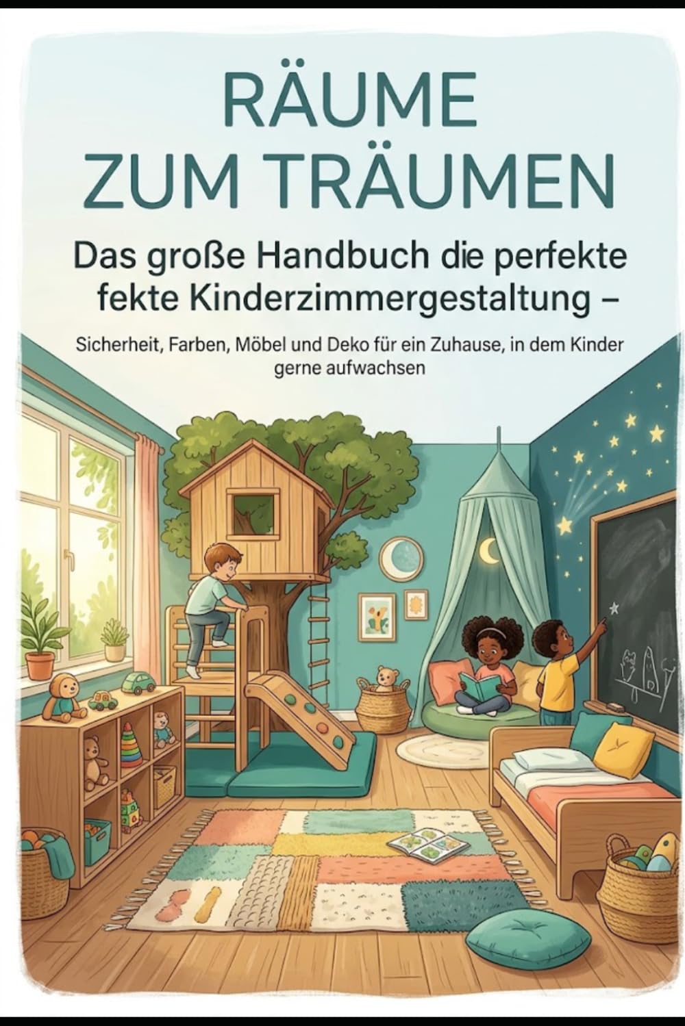 RÄUME ZUM TRÄUMEN: Das große Handbuch für die perfekte Kinderzimmergestaltung – Sicherheit, Farben, Möbel und Deko für ein Zuhause, in dem Kinder gerne aufwachsen (German Edition) baixar livro de graça