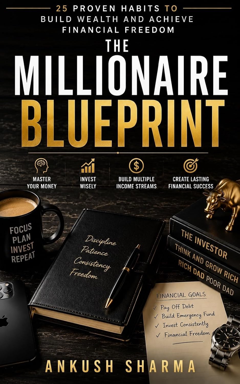 The Millionaire Blueprint: 25 Proven Habits to Build Wealth and Achieve Financial Freedom: Master Your Money, Invest Wisely, Build Multiple Income Streams,... MASTERY SERIES Book 1) (English Edition) baixar o livro de graça