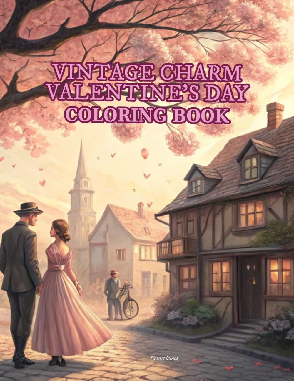 capítulo por capítulo baixar Vintage Charm Valentine's Day Coloring Book: Romantic Nostalgic Illustrations for Teens and Adults – Celebrate Love with Classic Valentine’s Art