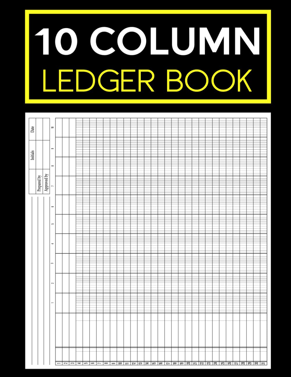 capítulo por capítulo baixar 10 Column Ledger Book: Organized Accounting Journal for Daily Financial Use.