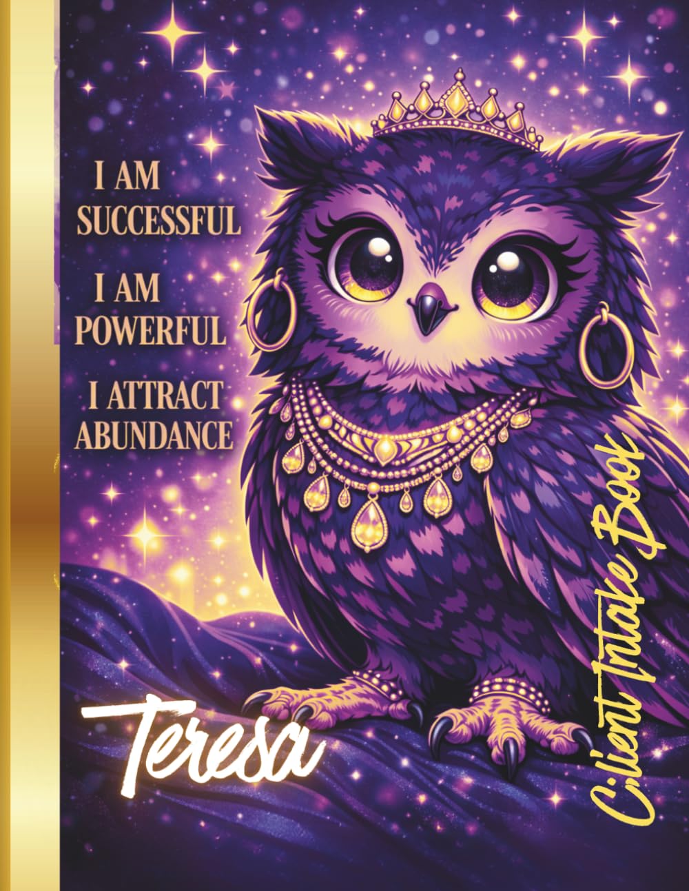 Teresa's Client Intake Book: Personalized client intake book for Life Insurance Agents
