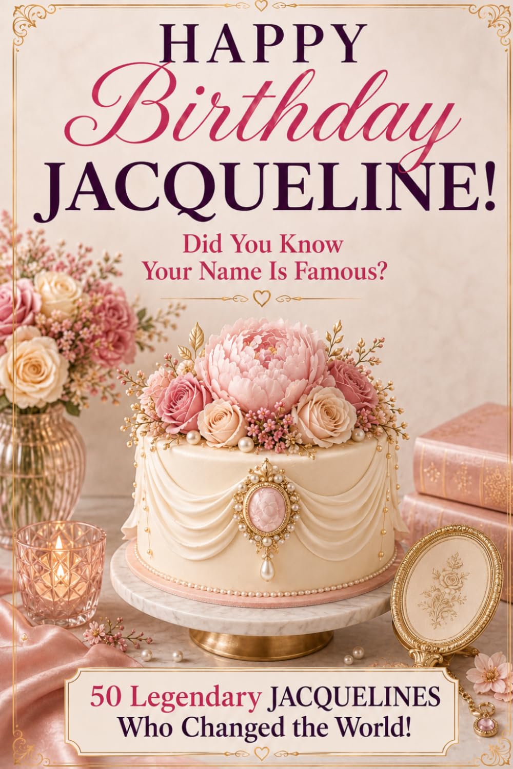 capítulo por capítulo baixar Happy Birthday, JACQUELINE! Did You Know Your Name Is Famous?: 50 Legendary Jacquelines Who Changed The World - A Unique Birthday Gift for Her