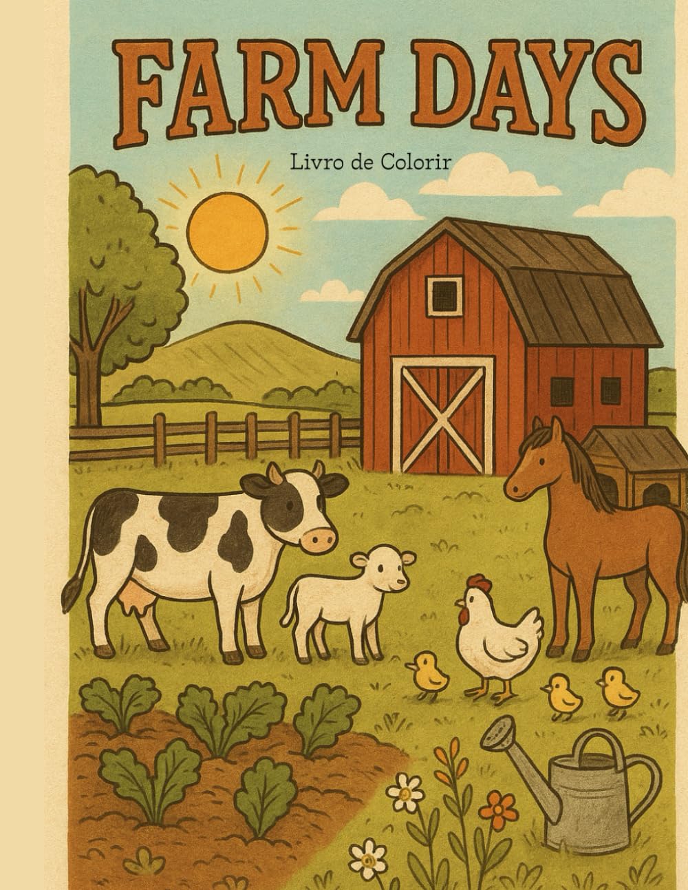 capítulo por capítulo baixar Farm Days: Livro de Colorir