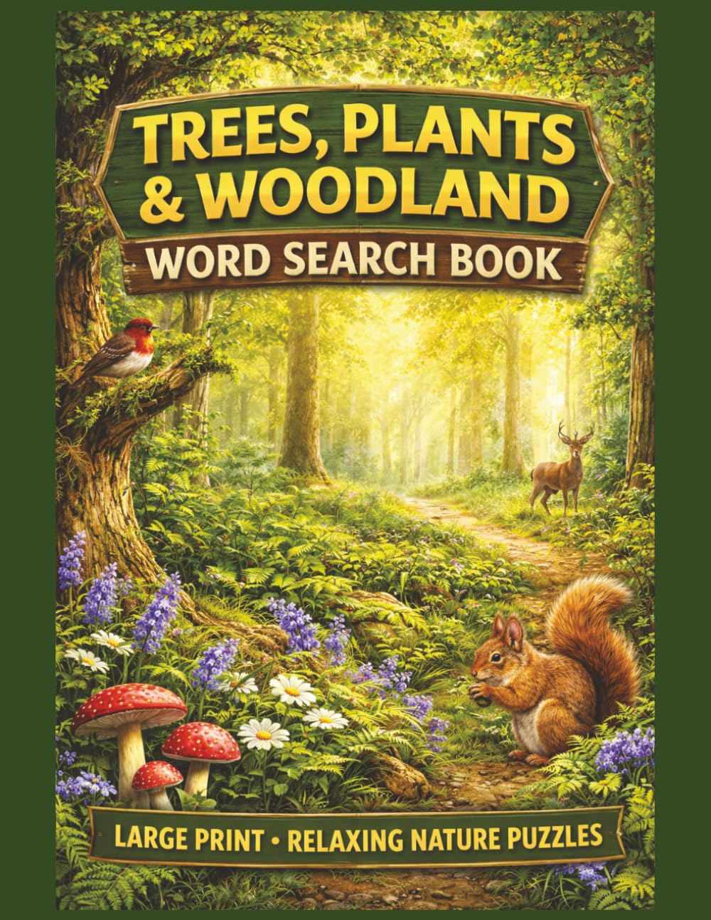 capítulo por capítulo baixar Trees, Plants & Woodland Word Search Book (UK Edition): Nature Themed Word Search Puzzles 55 Relaxing Large Print Easy & Enjoyable for Gardeners,... Adults (Wildlife & Nature Puzzle Collection)