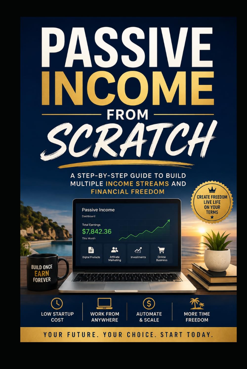 Passive Income From Scratch: A Beginner's Step-by-Step Guide to Building Multiple Streams of Income and Achieving Financial Freedom (Master... Trading, Swing Trading, Mean Reversio) baixar livro de graça