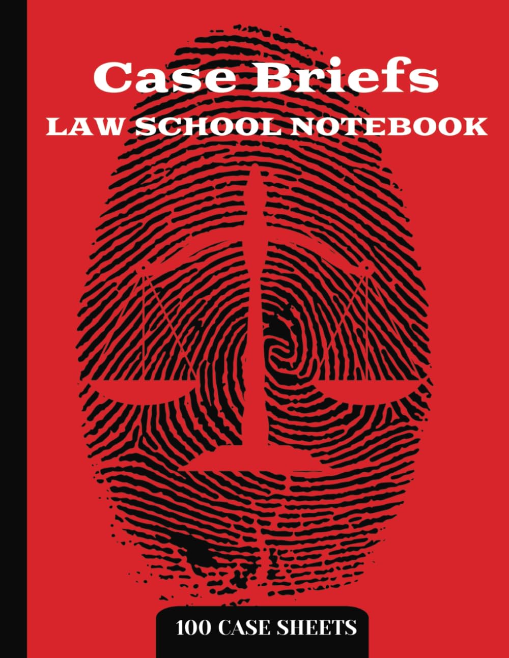 Case Briefs Law School Notebook: Investigative Red Design: Legal Journal Template for Trial, Criminal and Civil Analysis baixar livro de graça