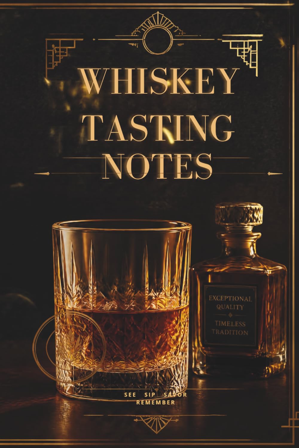 capítulo por capítulo baixar Whiskey Tasting Notes: Premium Full-Color Tasting Journal & Log Book for Whiskey Lovers | 100 Review Pages with Flavor Wheel & Distillery Profile for Bourbon, Scotch & Rye Connoisseurs