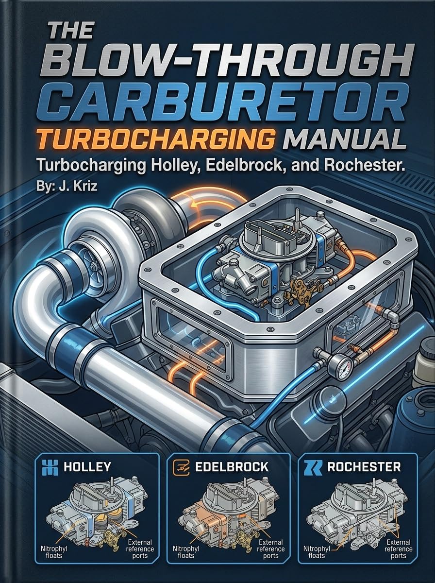 The Blow-Through Carburetor Manual: Turbocharging Holley, Edelbrock, and Rochester (English Edition)